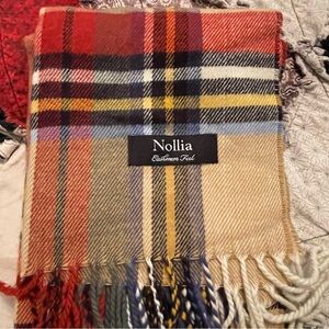 Nollie Multicolor Plaid Scarf